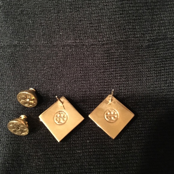Tory Burch enamel tortoise color earrings - Picture 5 of 5